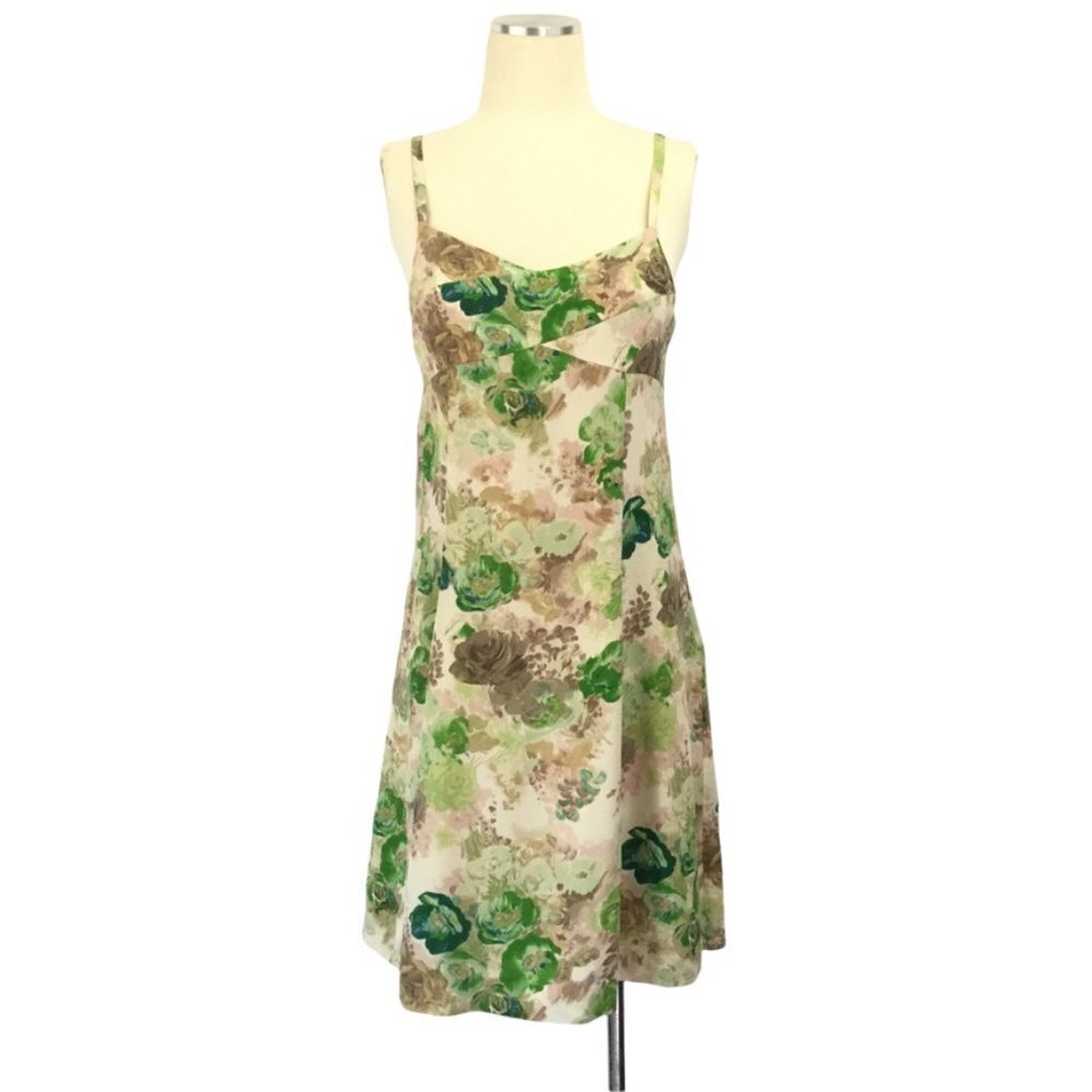 HD in Paris Anthropologie floral silk dress